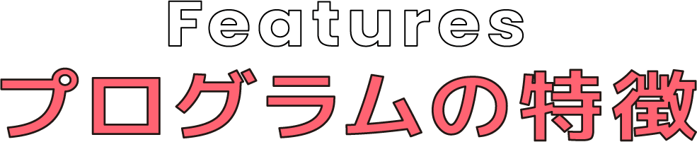 プログラムの特徴